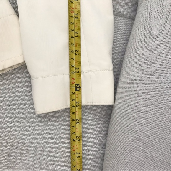 Soia & Kyo Cream Trench, belted, black buttons, large - Picture 14 of 14